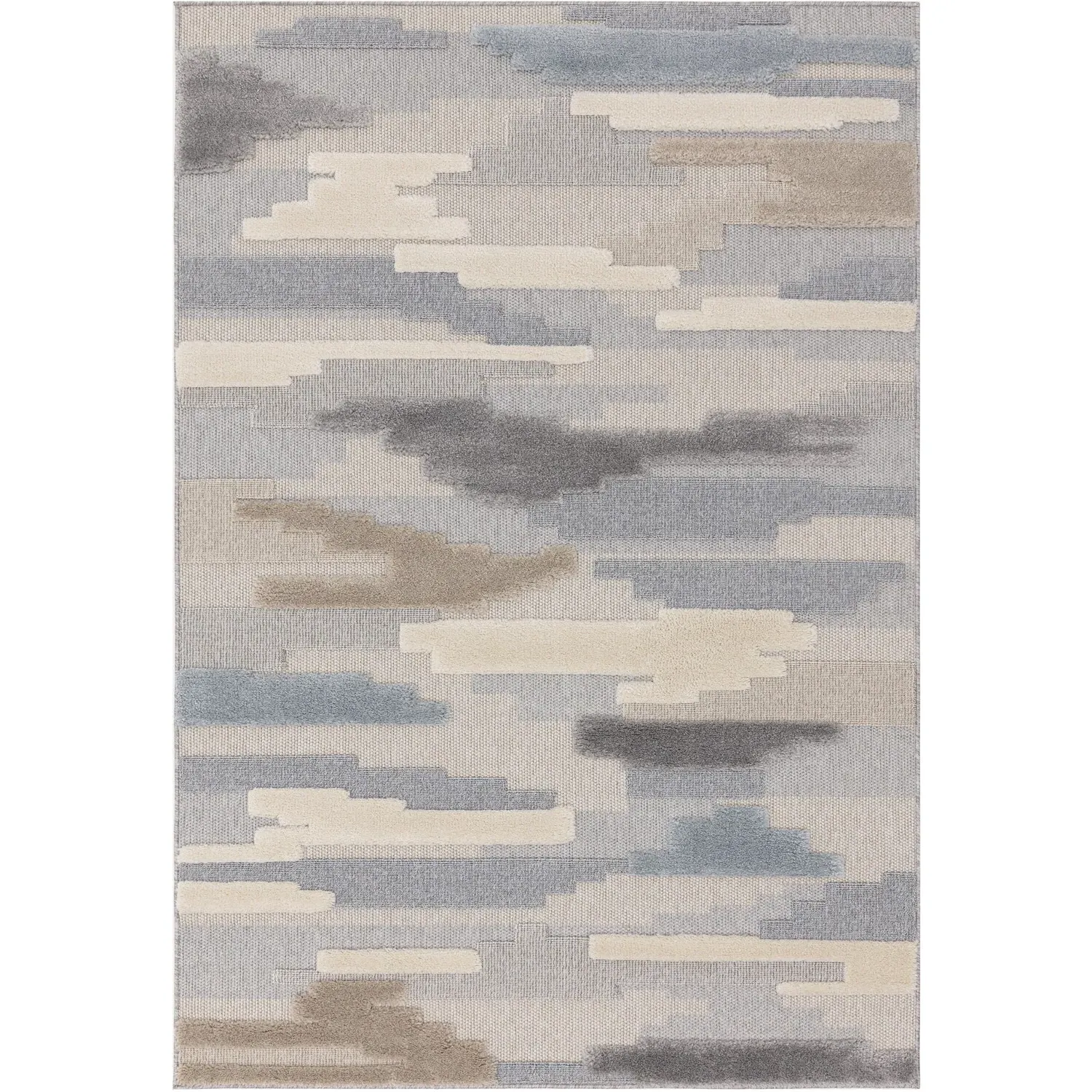 Boho Tribal Rug - Neutral image