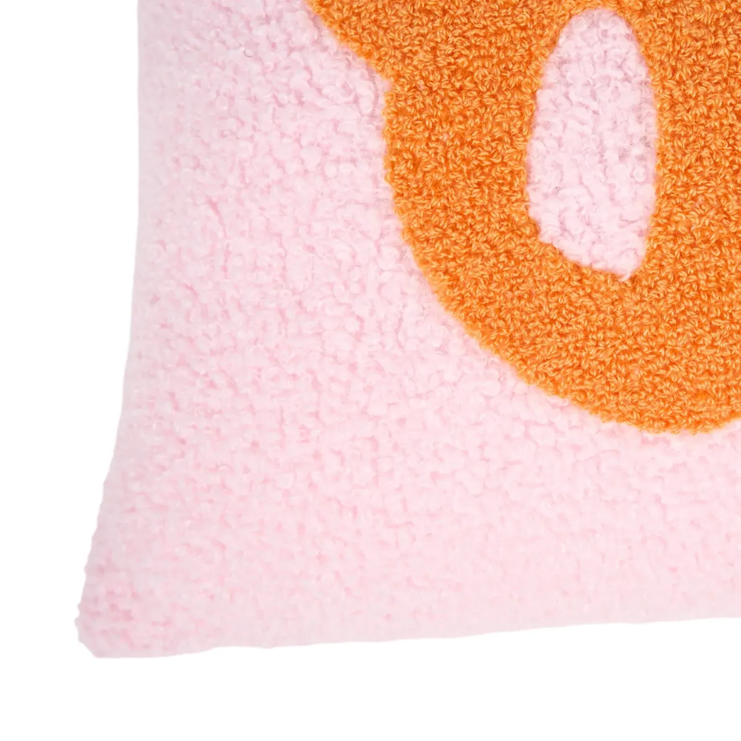Boo Boucle Cushion - Pink