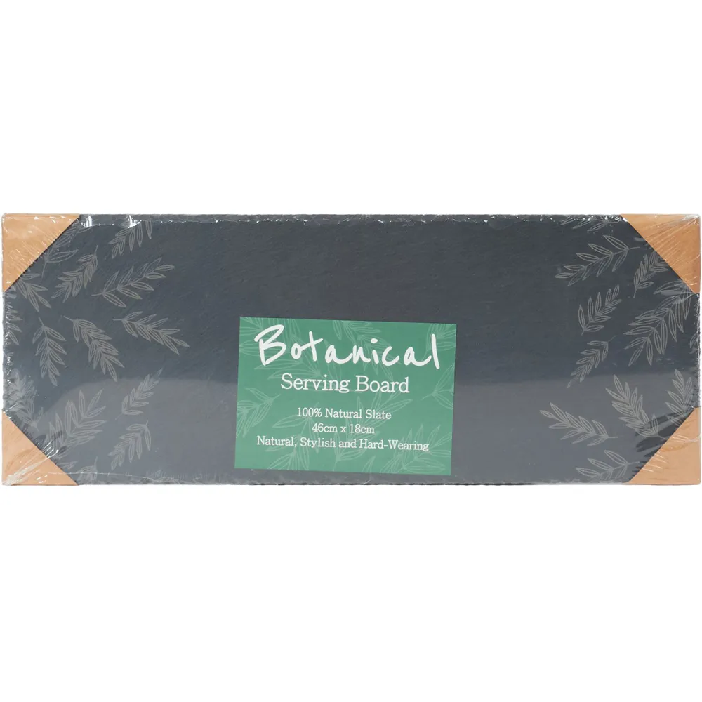 Botanical Serving Board - Slate