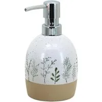 Botanical Soap Dispenser - White