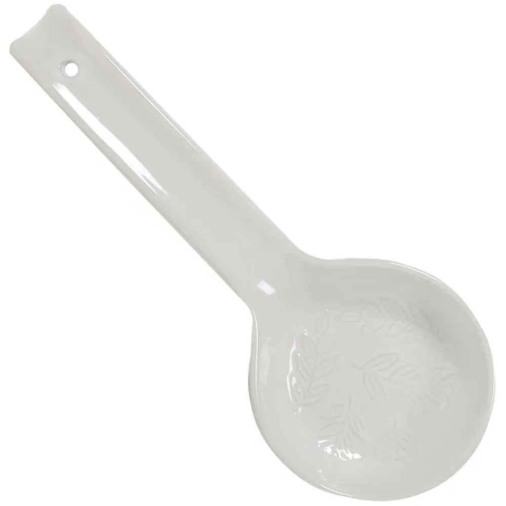 Botanical Spoon Rest - Green