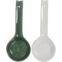 Botanical Spoon Rest - Green