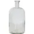 Bottleneck Glass Vase - Clear