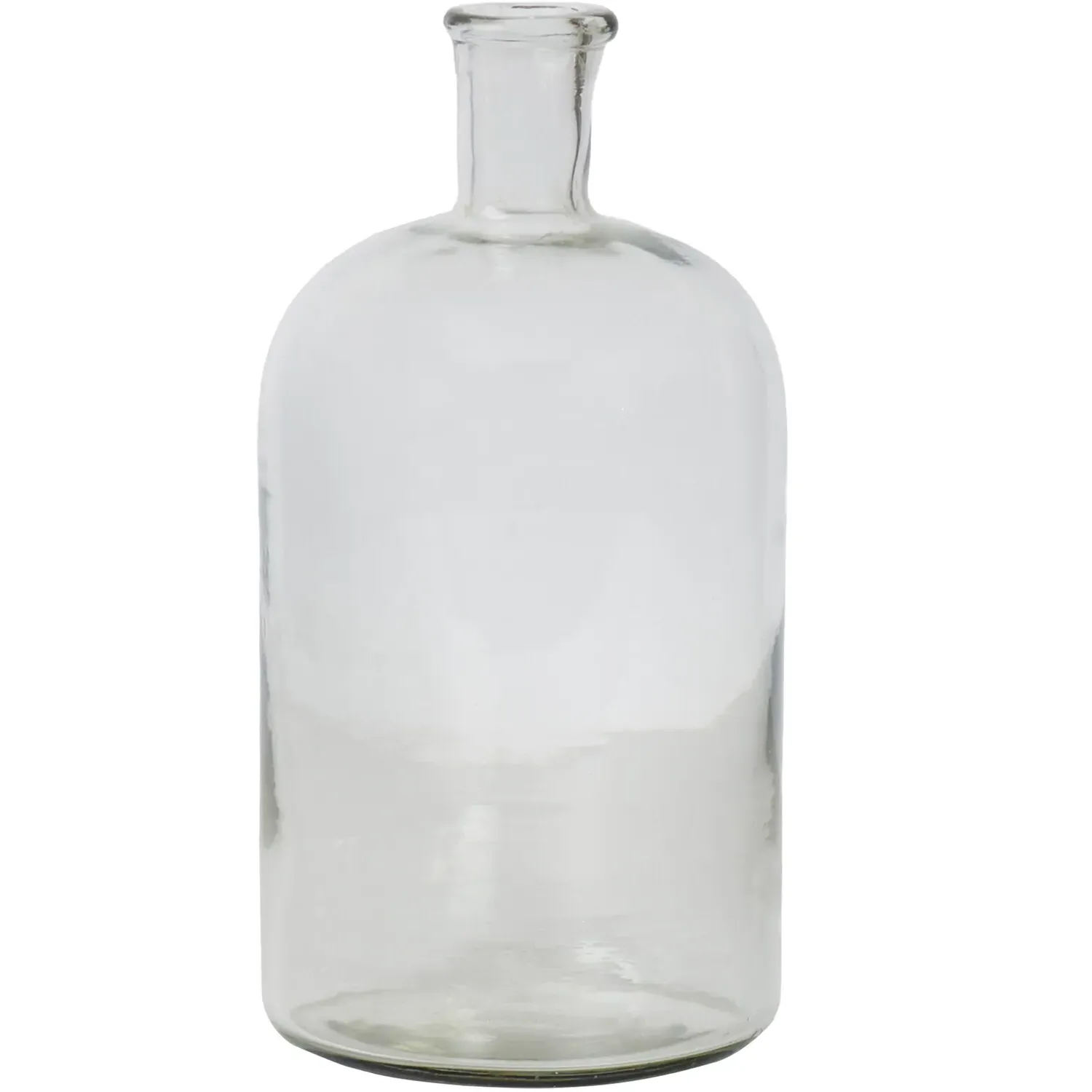 Bottleneck Glass Vase - Clear image