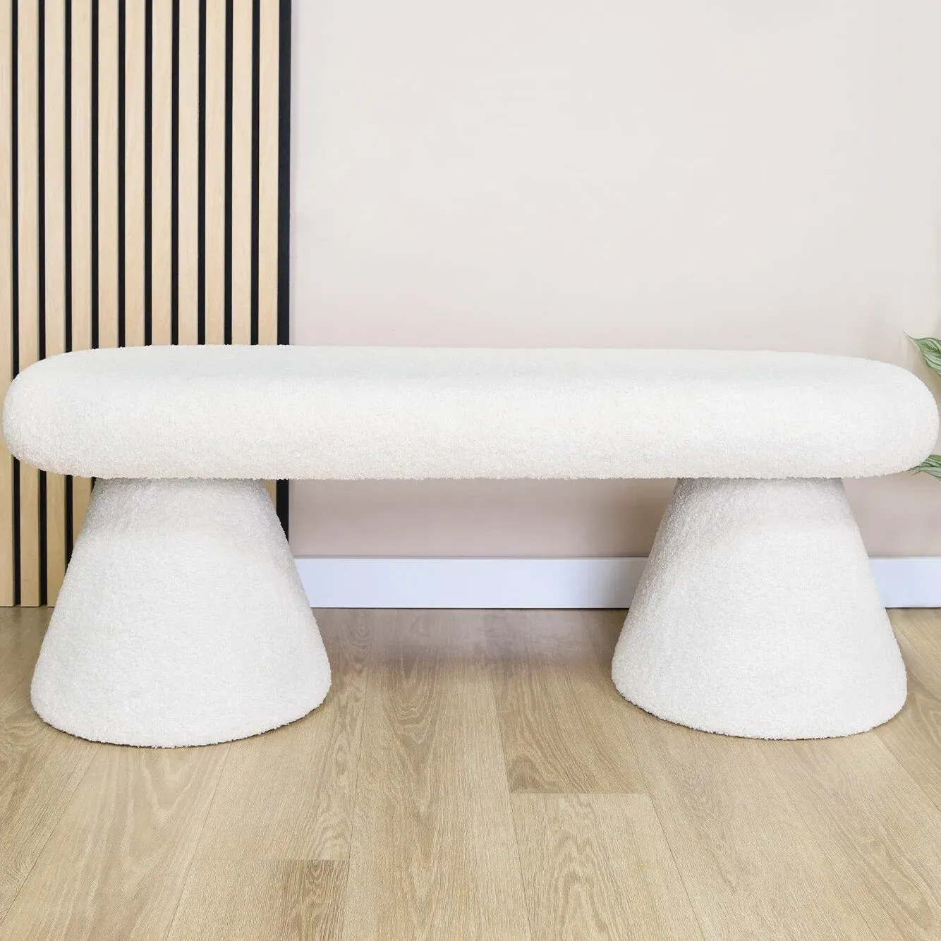 Boucle Bench - Cream image