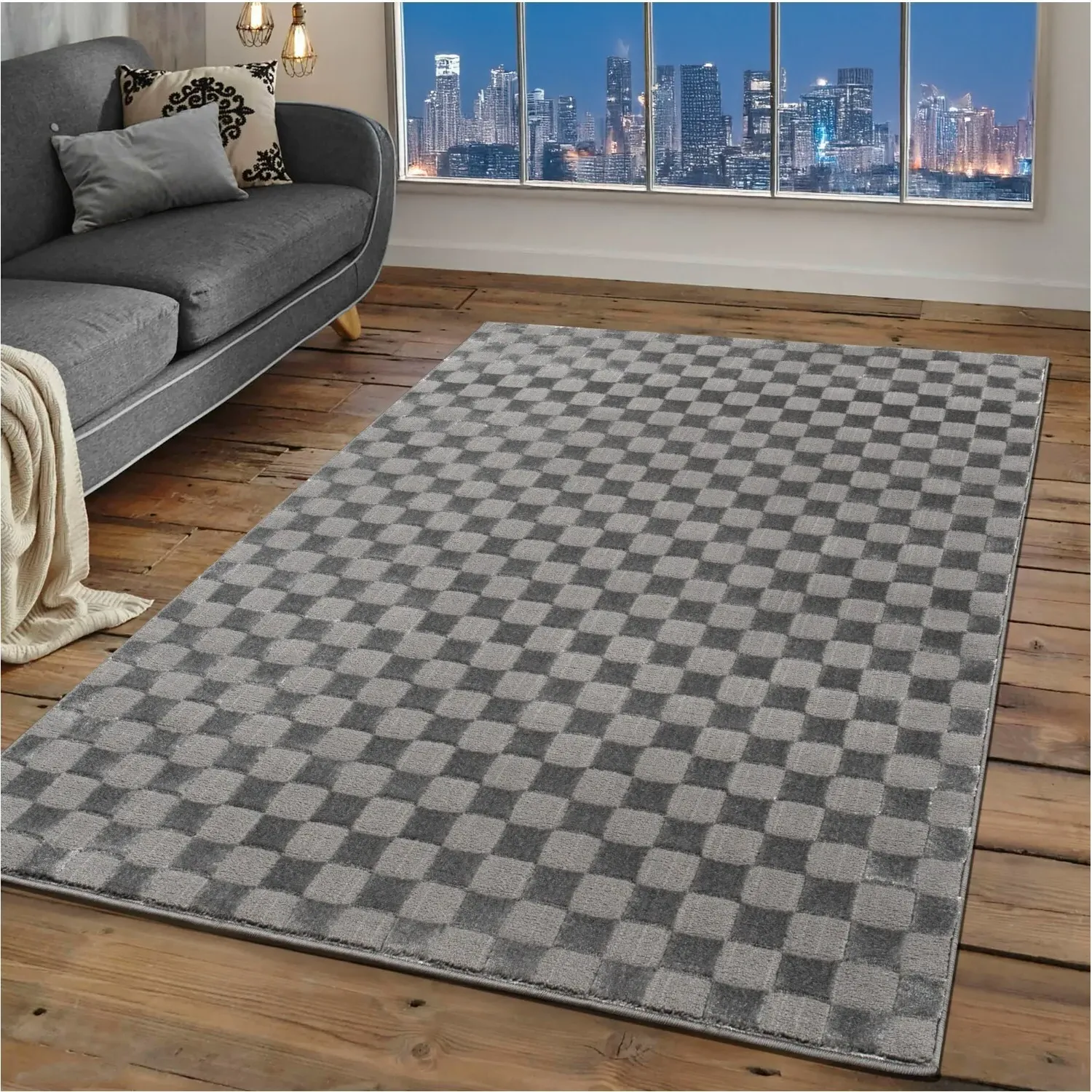 Boutique 170cm Rug - Grey