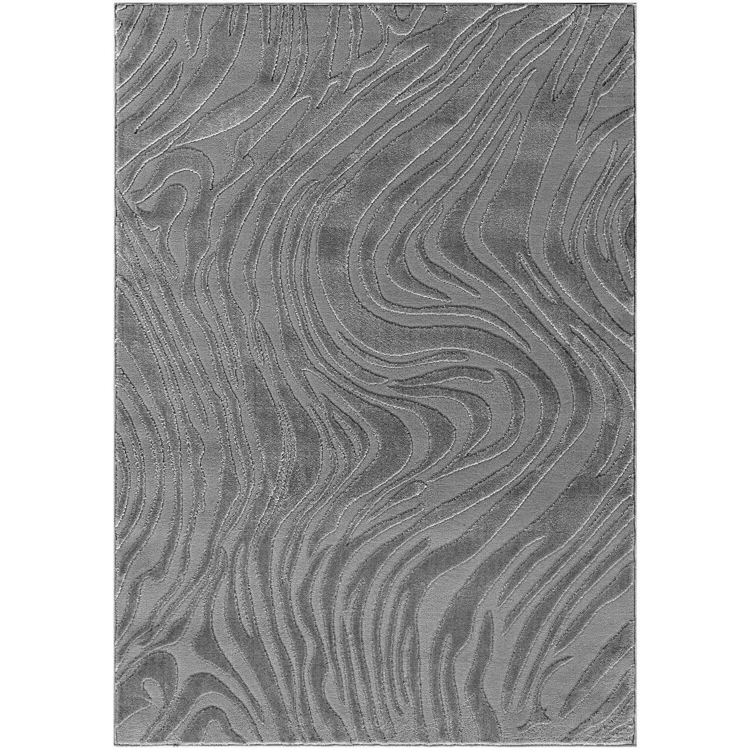 Boutique Wave Rug - Dark Grey image