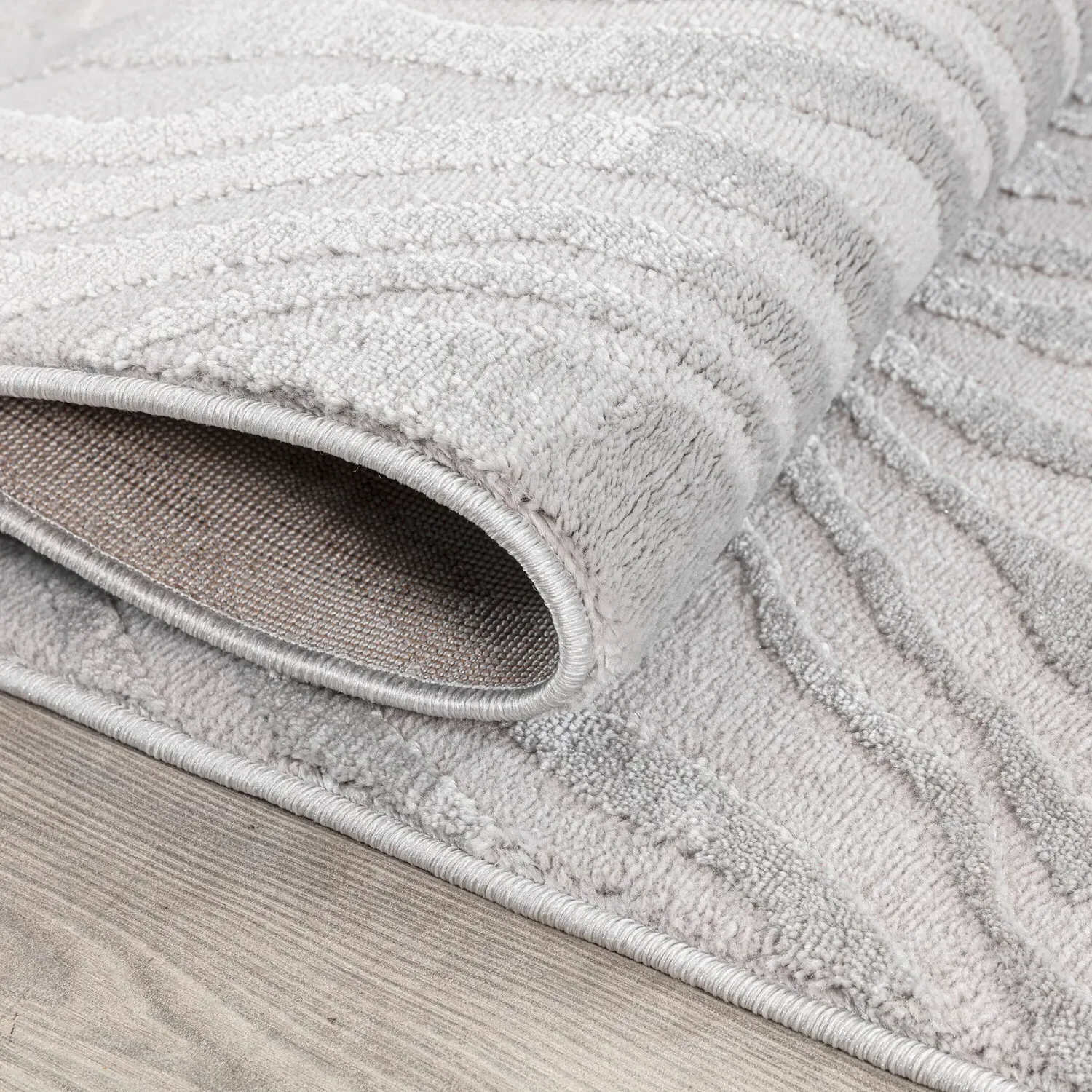 Boutique Wave Rug - Silver