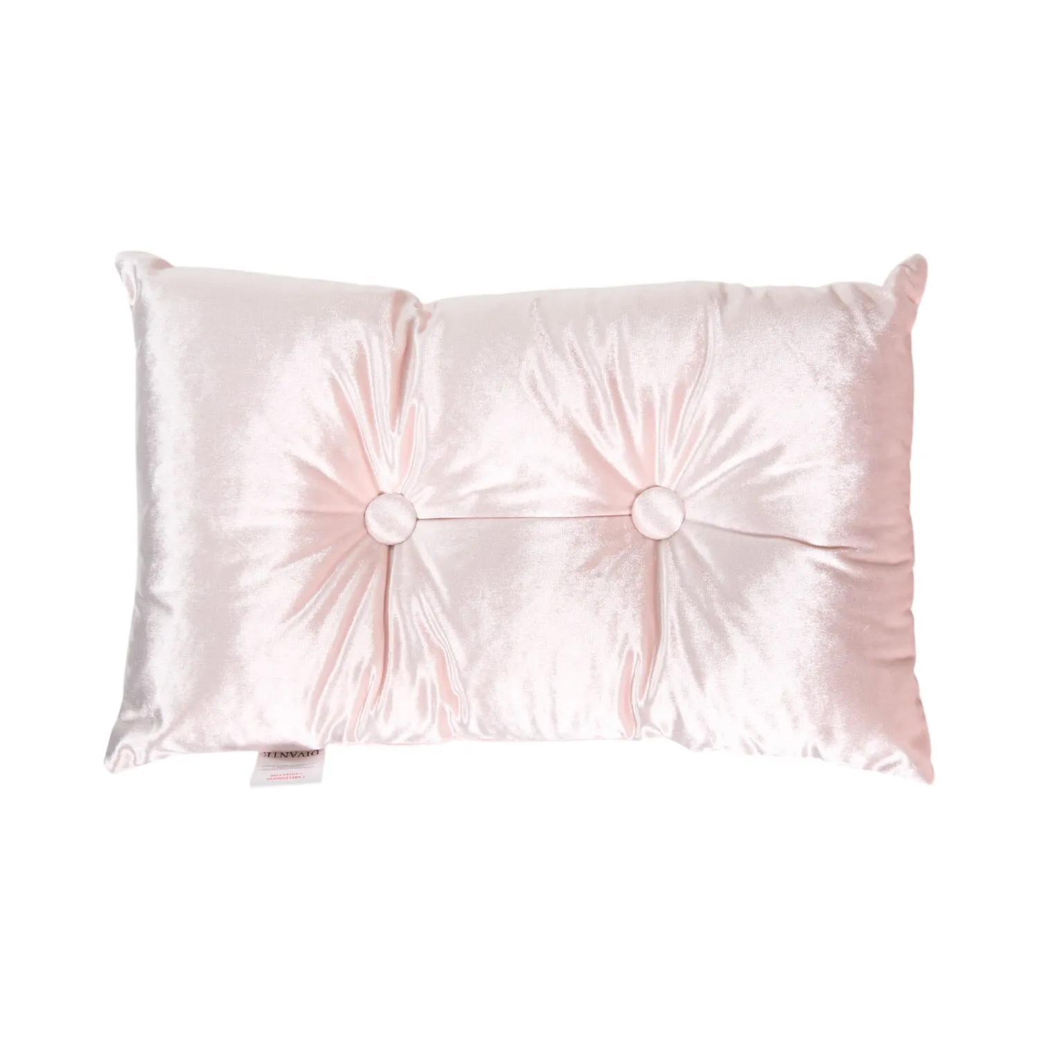 Bow Embellished Cushion - Pink