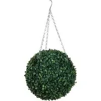 Boxwood Ball with Chain 25cm - Green