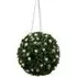 Boxwood Ball with Flowers - Green