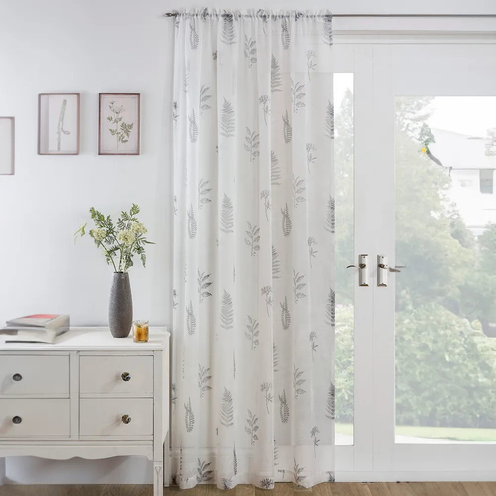 Bracken Panel Voile Curtain image