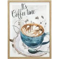 Brewed Coffee Framed Print - Multicolour