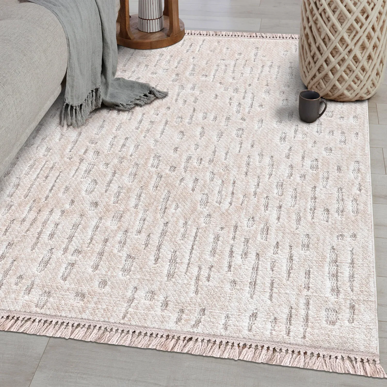 Broadway 120cm Rug - Neutral