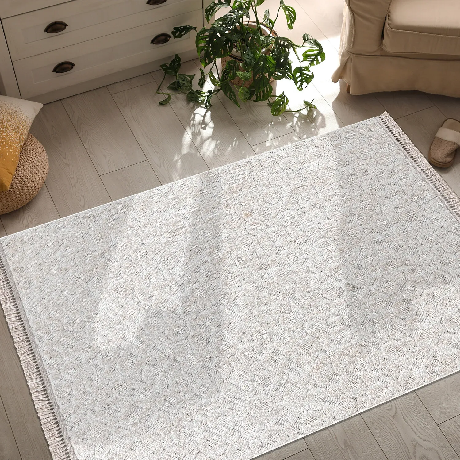 Broadway 230cm Dappled Rug - Natural