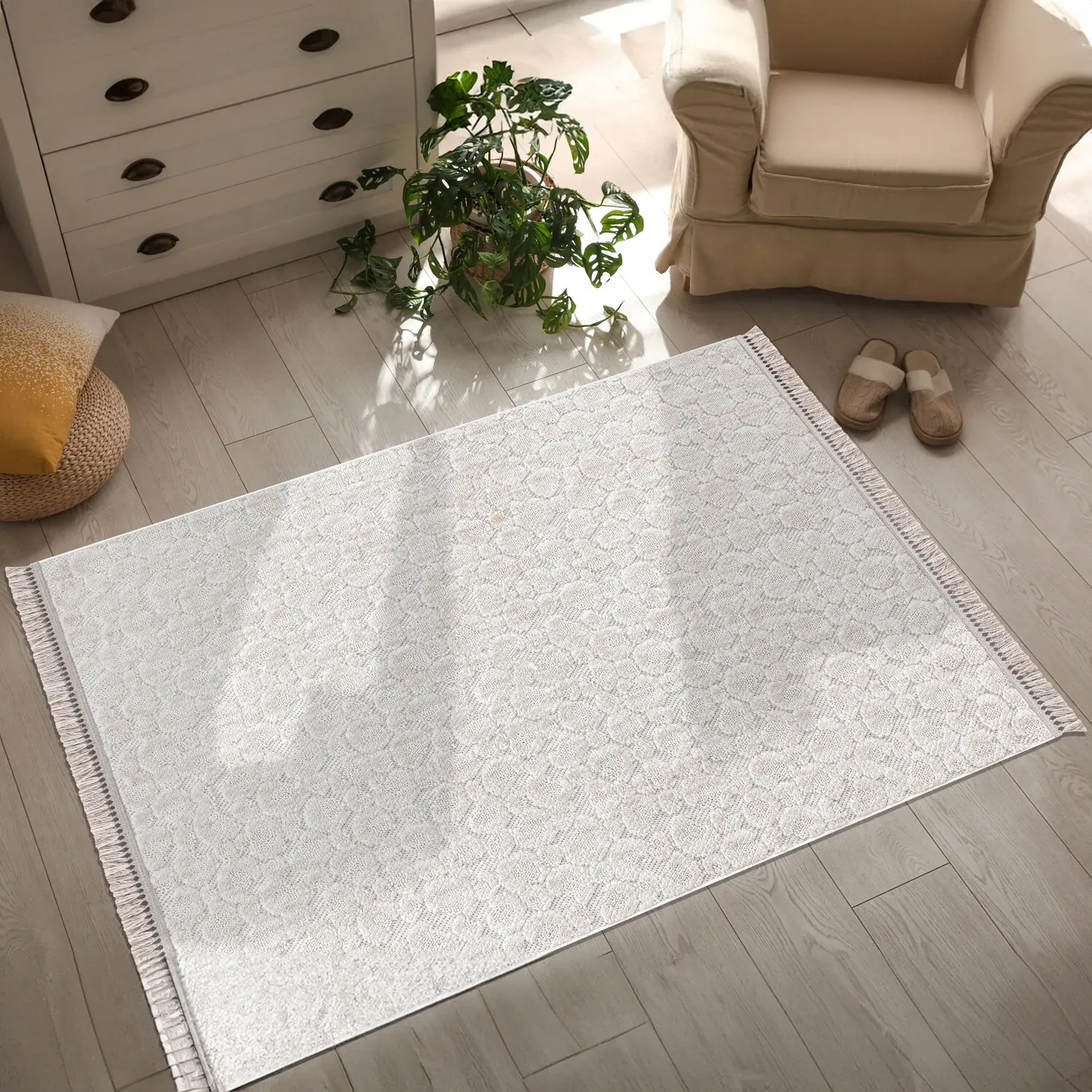 Broadway Dappled Rug - Natural