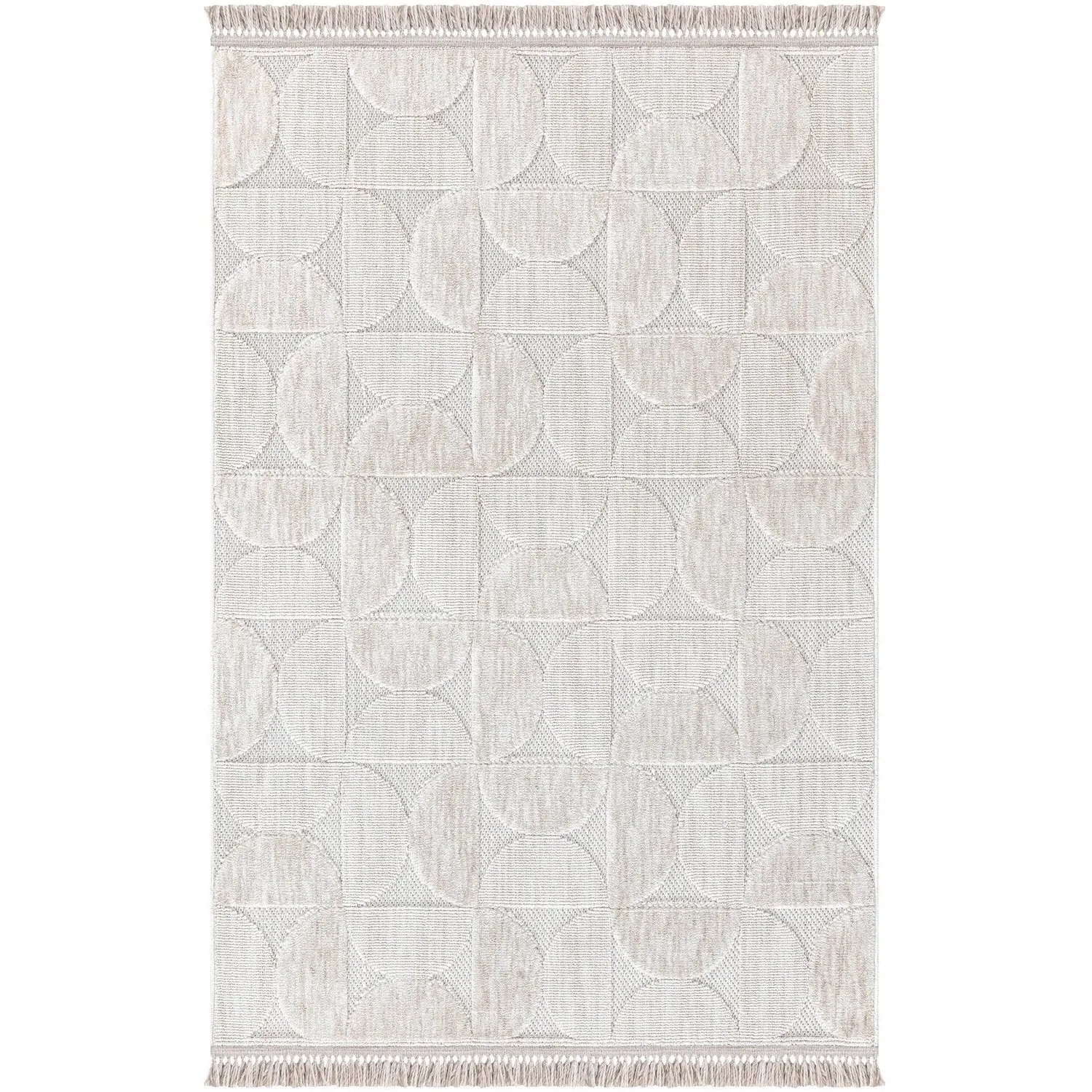 Broadway Demi Moon Rug 120cm - Natural