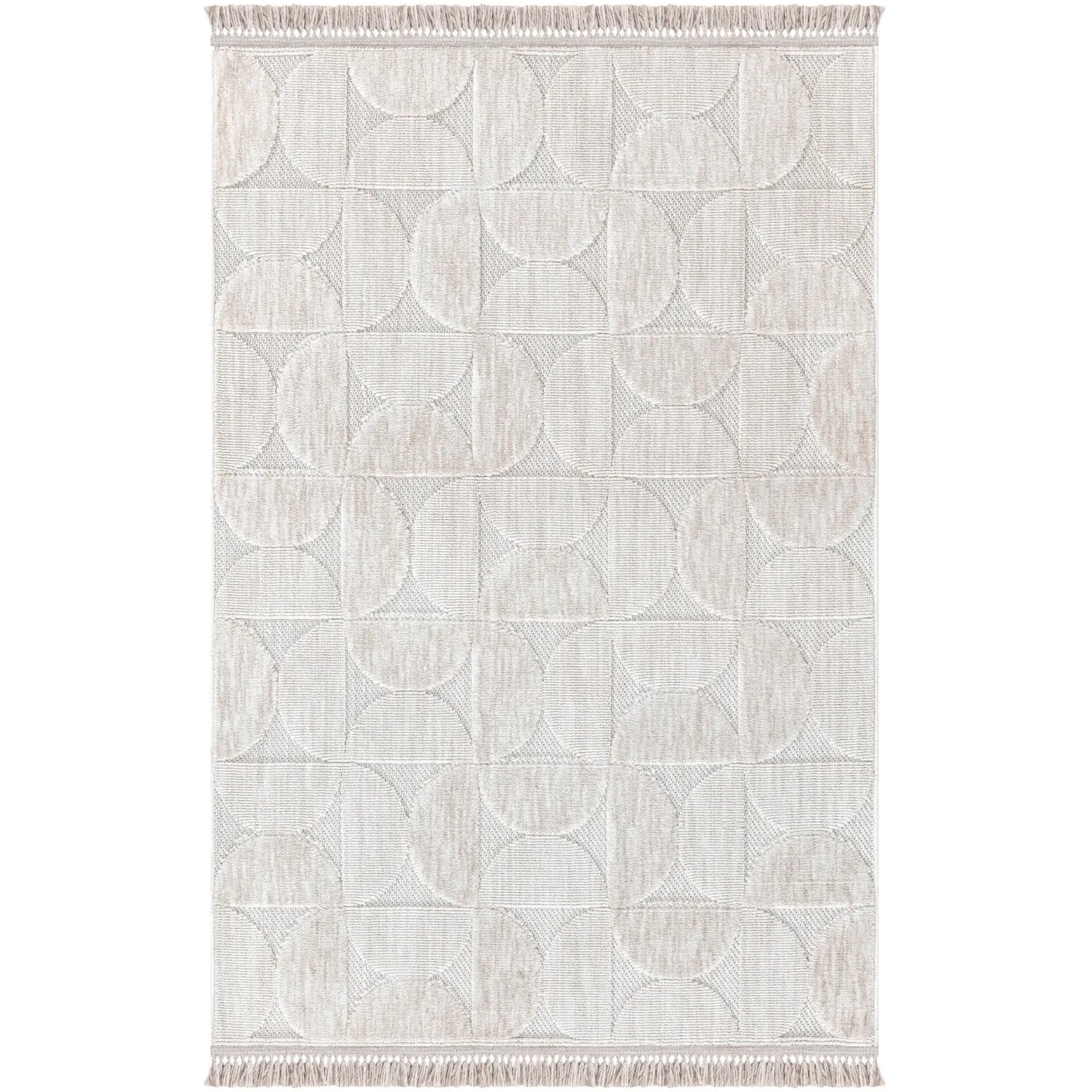 Broadway Demi Moon Rug 140cm - Natural