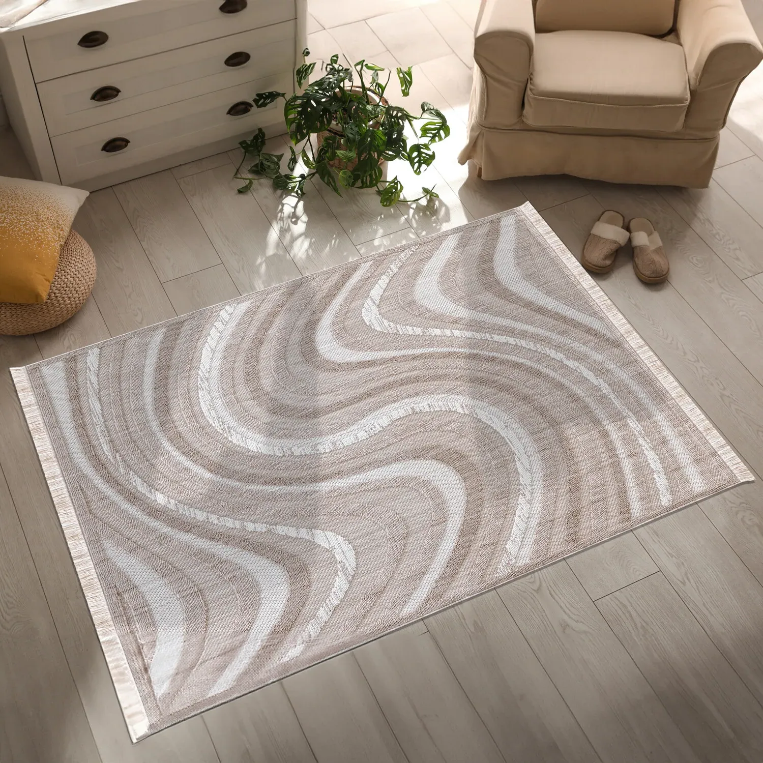 Broadway Wave Rug - Natural