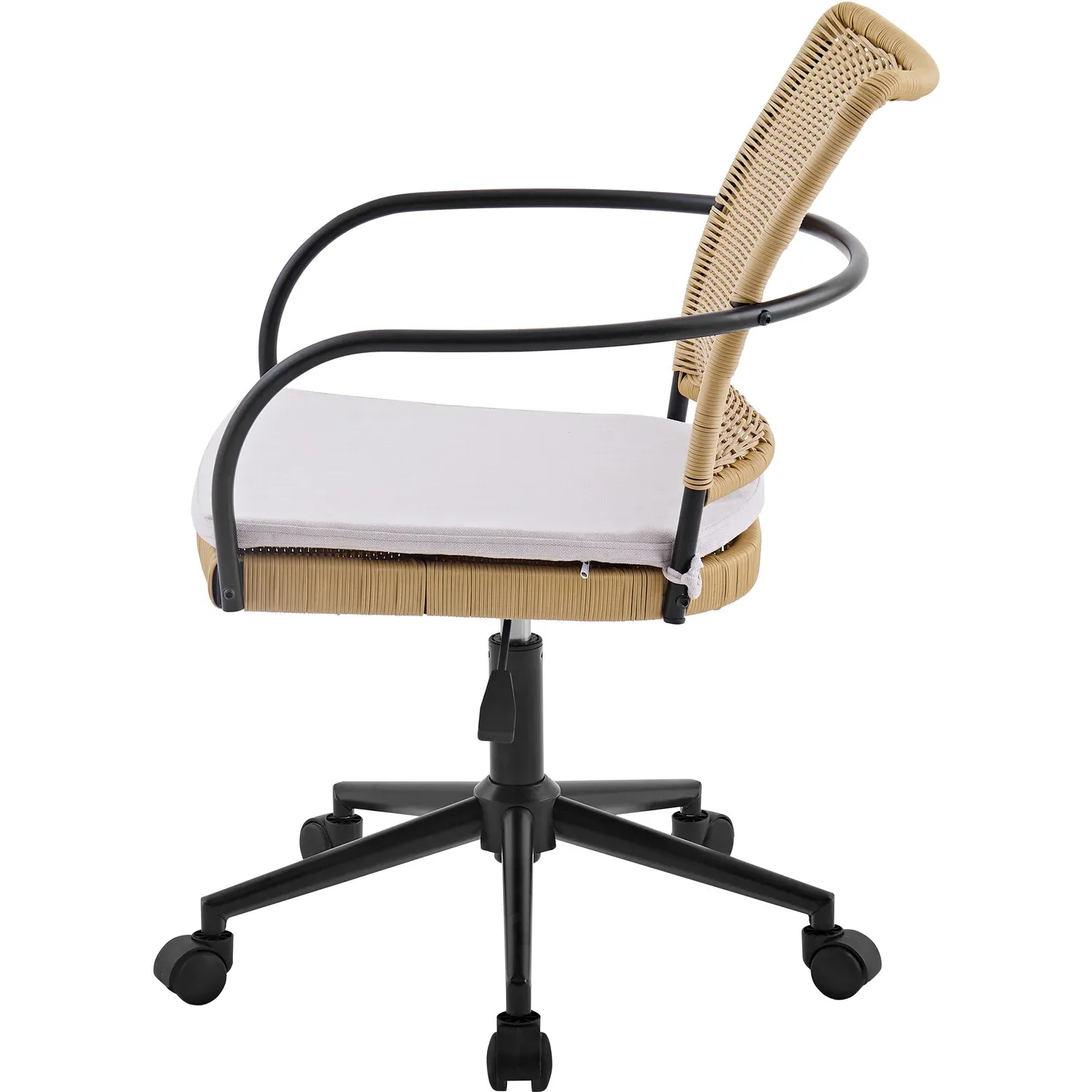 Brodie Office Chair - Natural, Rattan