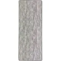 Broken Stripe Washable Runner - Grey