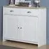 Brooklyn 2 Door 2 Drawer Sideboard - White, Oak