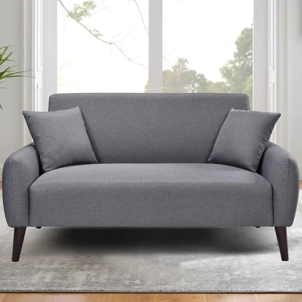 Brooklyn 2-Seater Sofa - Grey, Linen image