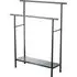 Brooklyn 2 Tier Towel Rack Stand - Black