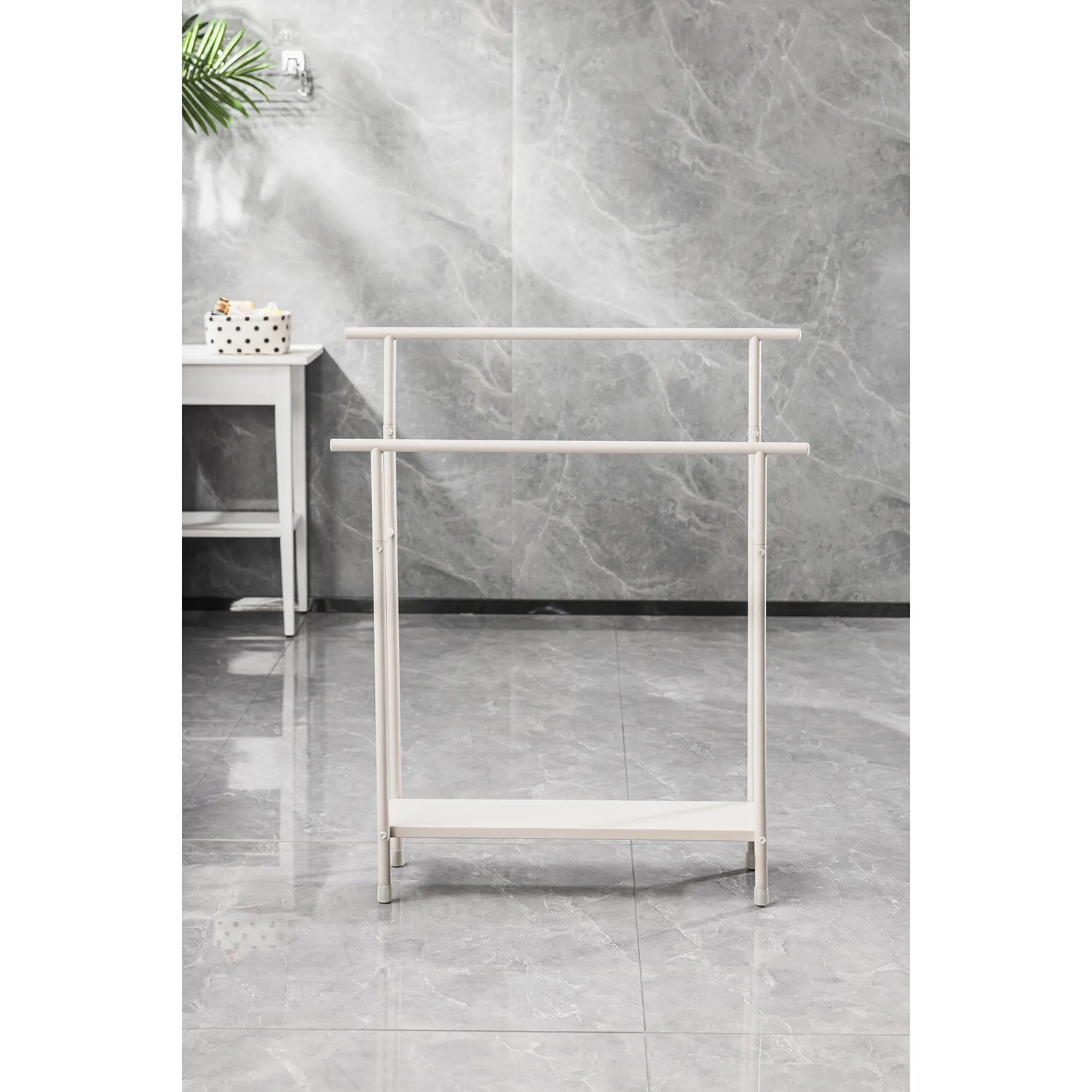 Brooklyn 2 Tier Towel Rack Stand - Fawn