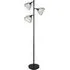 Brooklyn 3 Light Floor Lamp - Black