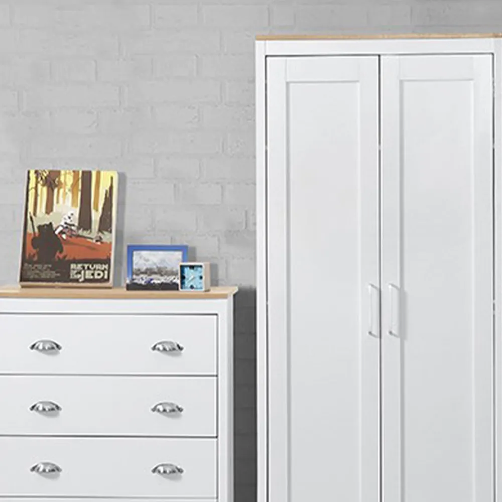 Brooklyn 3 Piece Bedroom Furniture Set - White