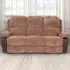 Brooklyn 3-Seater Recliner Sofa - Brown, Jumbo Cord