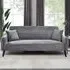 Brooklyn 3-Seater Sofa - Grey, Jumbo Cord