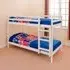 Brooklyn Bunk Bed - White, Pine Wood