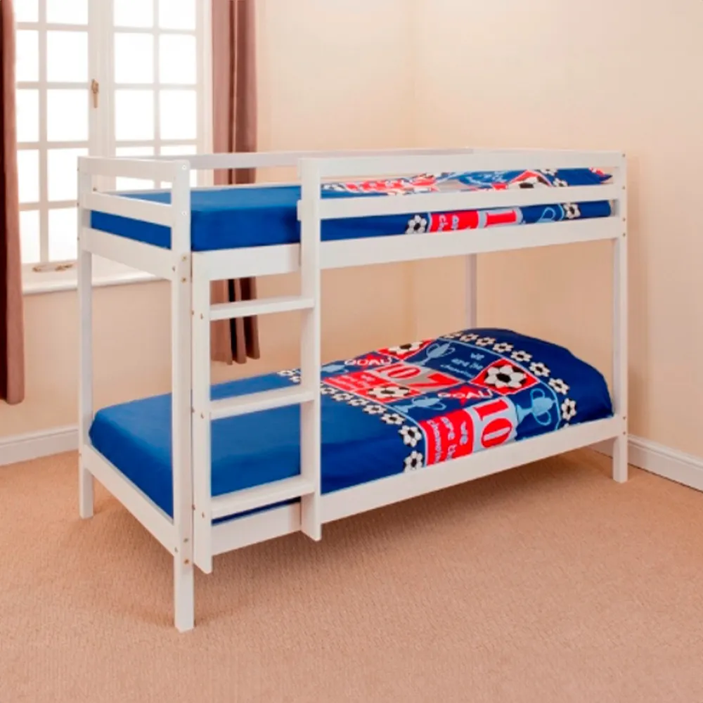 Brooklyn Bunk Bed - White, Pine Wood image