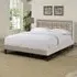 Brooklyn Double Buttoned Headboard Bed Frame - Grey