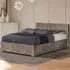 Brooklyn Double Ottoman Bed with Storage - Truffle, Velvet
