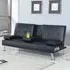 Brooklyn Double Sleeper Cinema Sofa Bed with Bluetooth - Black