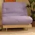 Brooklyn Double Sleeper Futon Base and Mattress - Lilac
