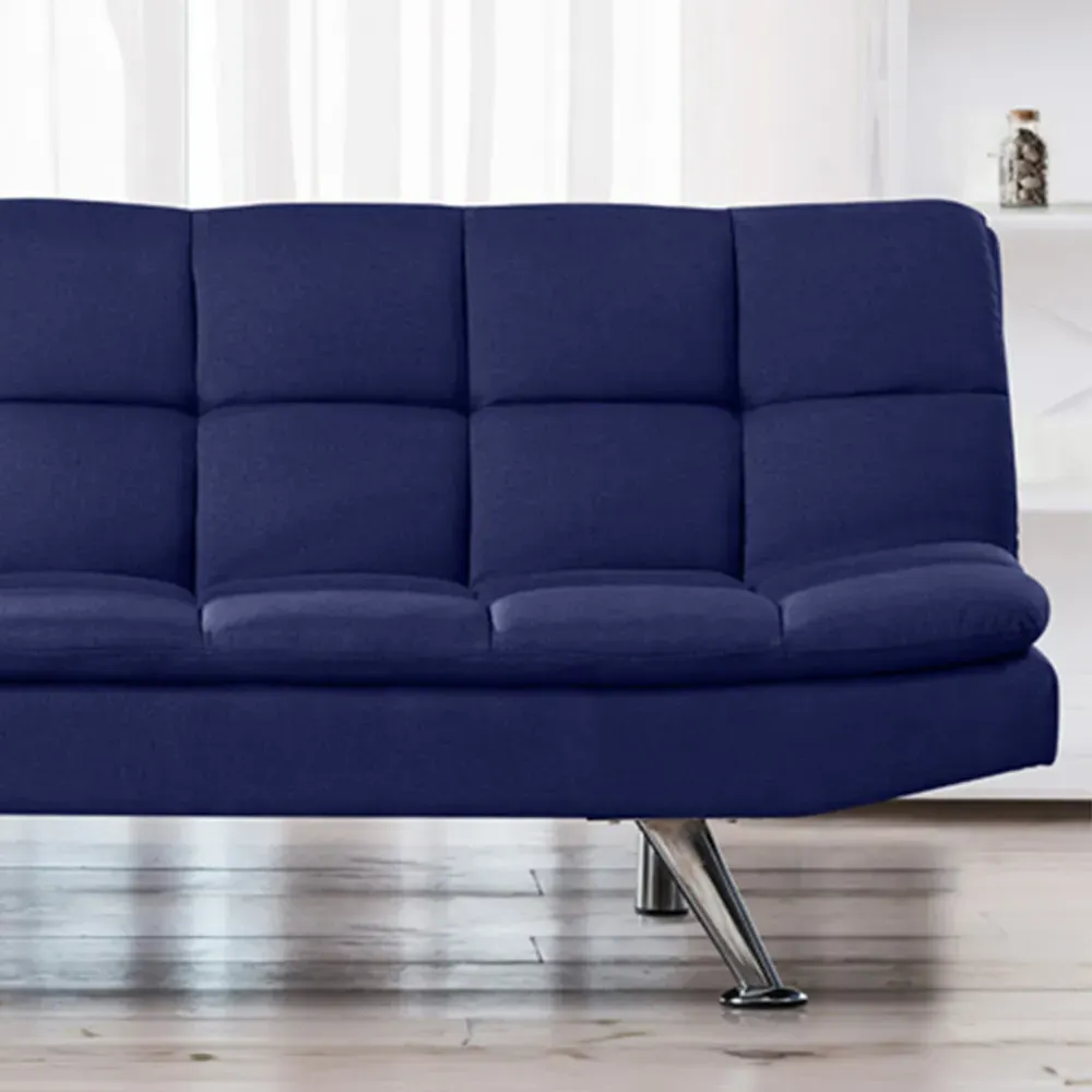 Brooklyn Double Sleeper Sofa Bed - Blue