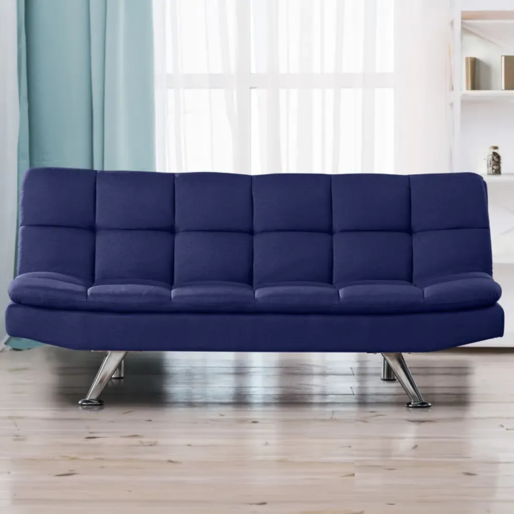 Brooklyn Double Sleeper Sofa Bed - Blue