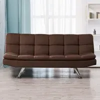 Brooklyn Double Sleeper Sofa Bed - Brown