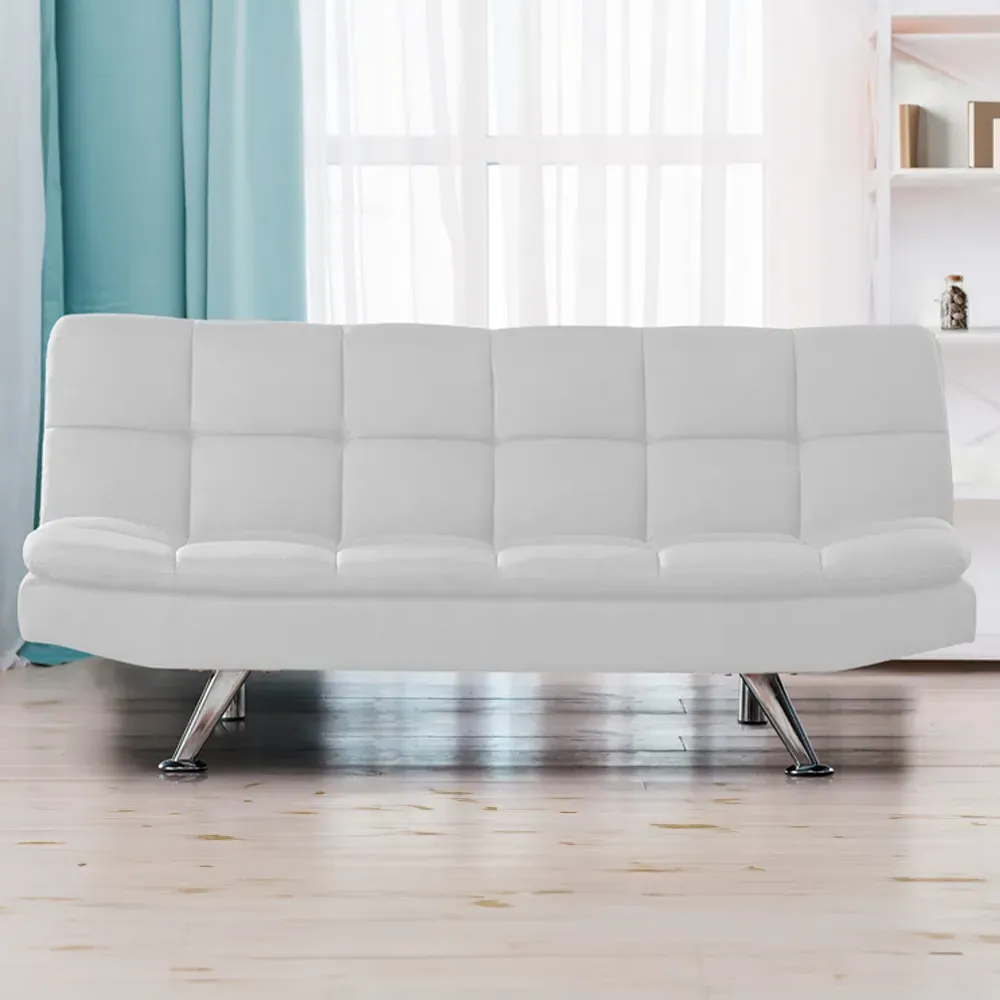 Brooklyn Double Sleeper Sofa Bed - Cream