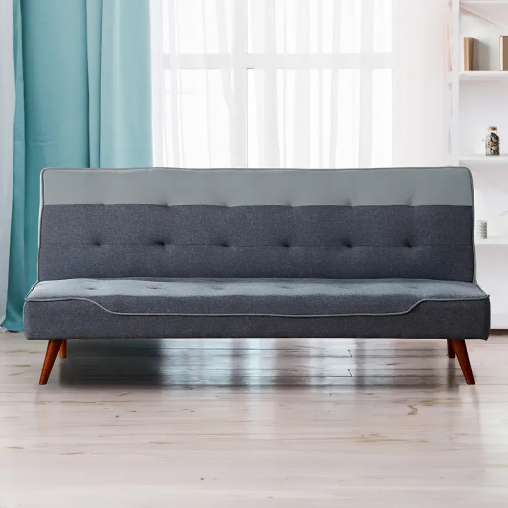 Brooklyn Double Sleeper Sofa Bed - Grey, Fabric image