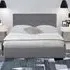Brooklyn King Size Ottoman Bed with Storage - Light Grey, Fabric
