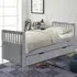 Brooklyn Single Cabin Bed with Trundle - Grey, Pine