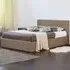 Brooklyn Single Ottoman Bed with Storage - Mocha, Fabric