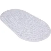 Bubble Bath Mat 38cm - Clear, PVC