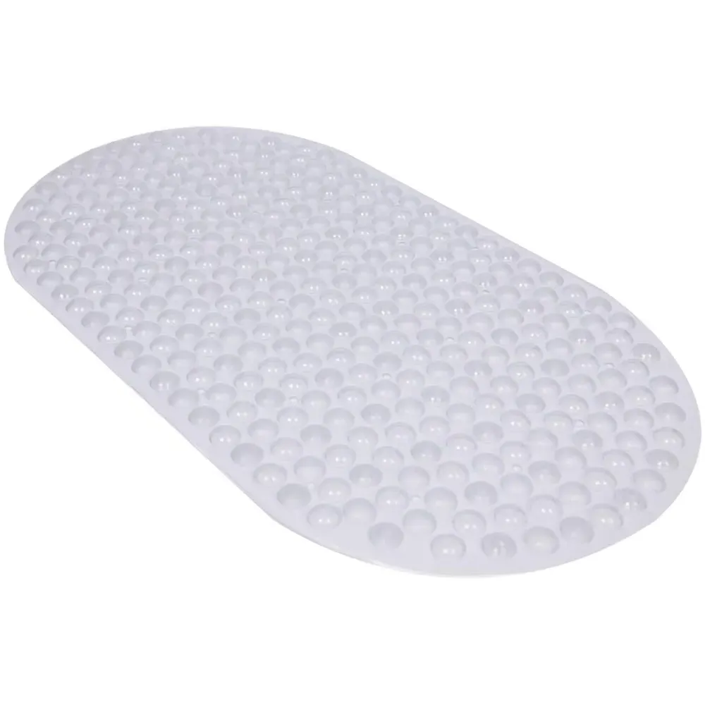 Bubble Bath Mat 38cm - Clear, PVC image