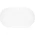 Bubble Bath Mat 39cm - Clear, PVC
